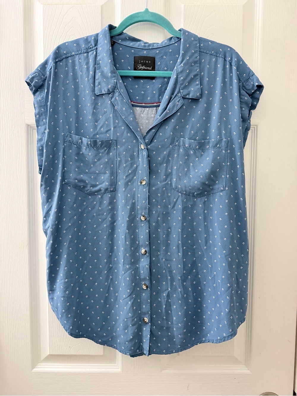 Jachs Girlfriend New York buttoned blouse sz XL
